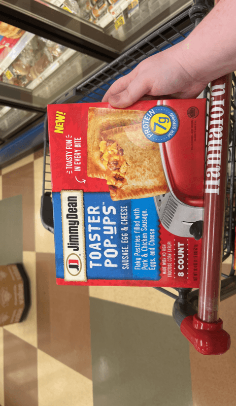 Jimmy Dean Sausage, Egg & Cheese Toaster Pop•Ups