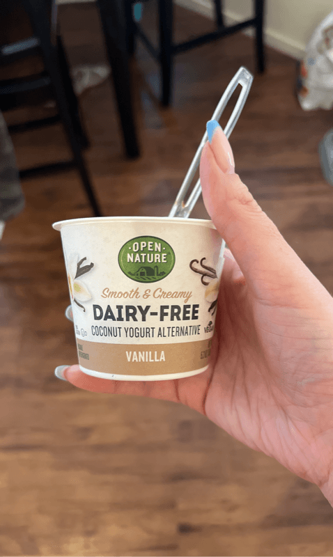 Open Nature Smooth & Creamy Dairy-Free Coconut Yogurt Alternative Vanilla