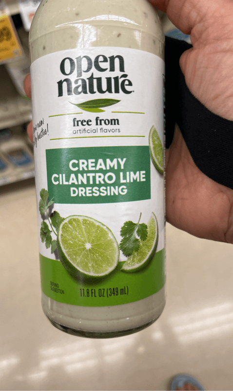Open Nature Creamy Cilantro Lime Dressing