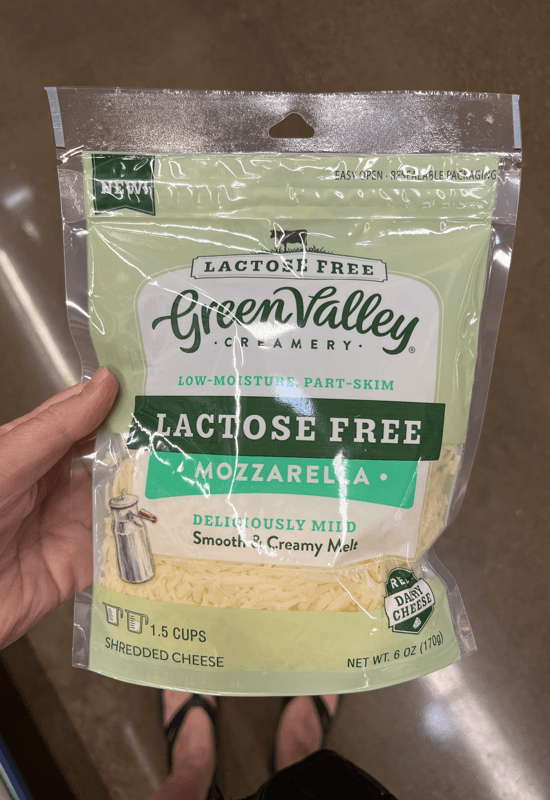 Green Valley Creamery Lactose Free Mozzarella Shredded Cheese