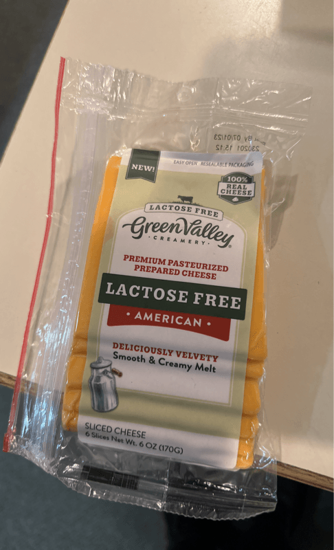 Green Valley Creamery Lactose Free American Sliced Cheese