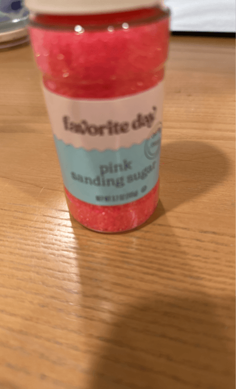 Favorite Day Pink Sanding Sugar