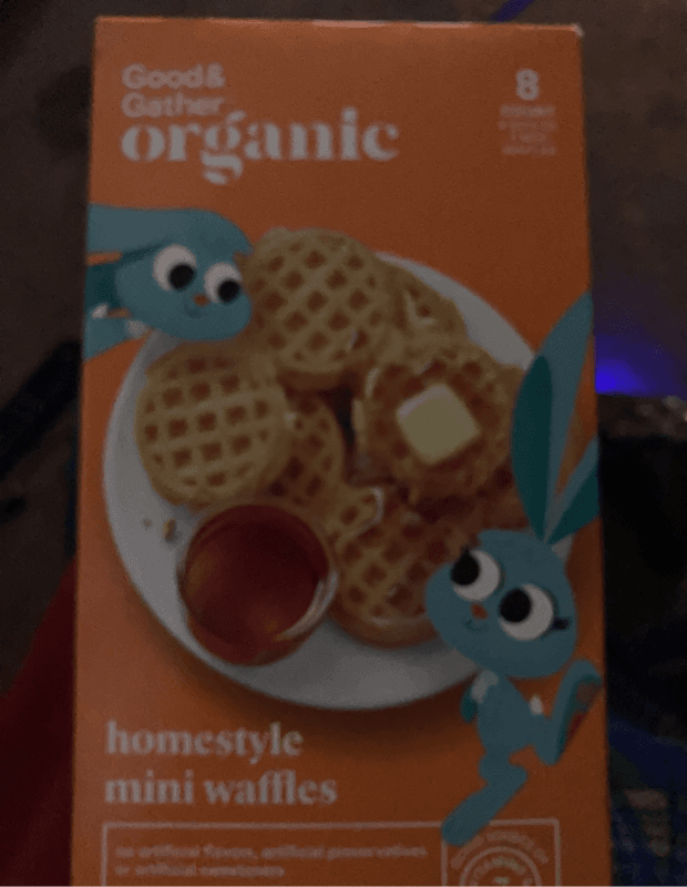 Good Gather Organic Homestyle Mini Waffles