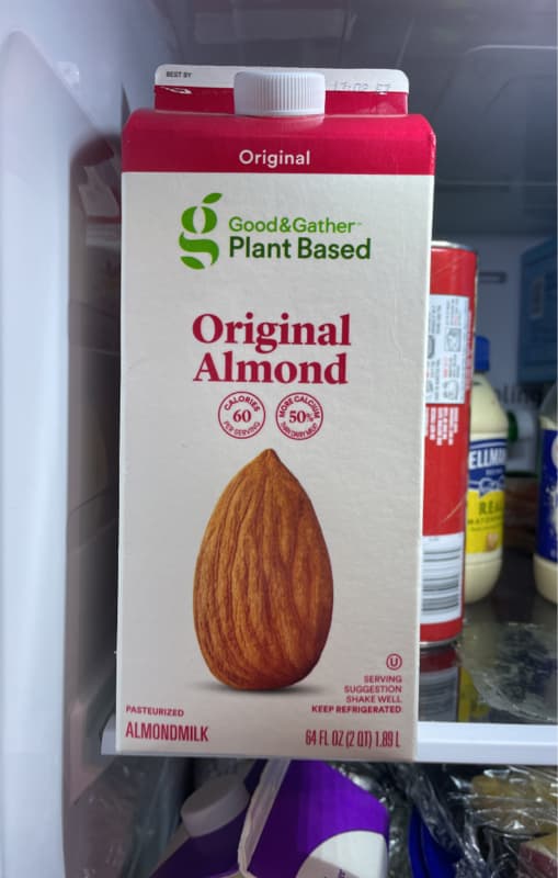 Good & Gather Plant Based Original Almond, Almondmilk
