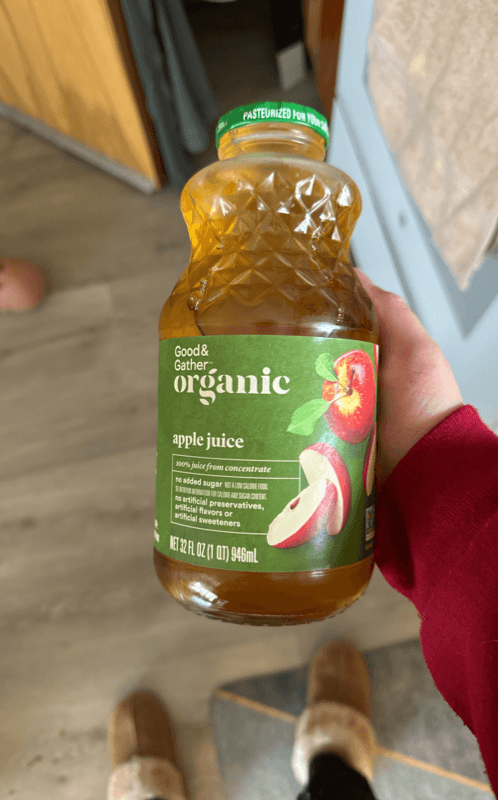 Good & Gather Organic Apple Juice