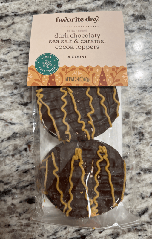 Favorite Day Dark Chocolaty Sea Salt & Caramel Cocoa Toppers