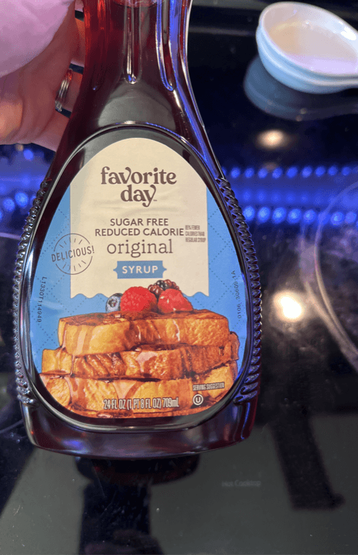 Favorite Day Sugar Free Reduced Calorie Original Syrup