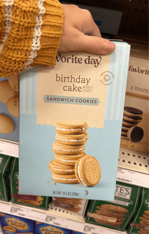 Favorite Day Birthday Cake Sandwich Cookies