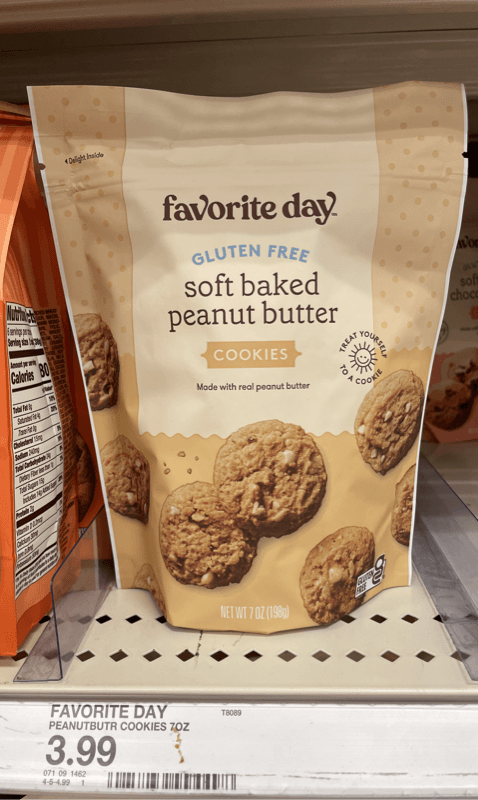 Favorite Day Gluten Free Soft Baked Peanut Butter Cookies