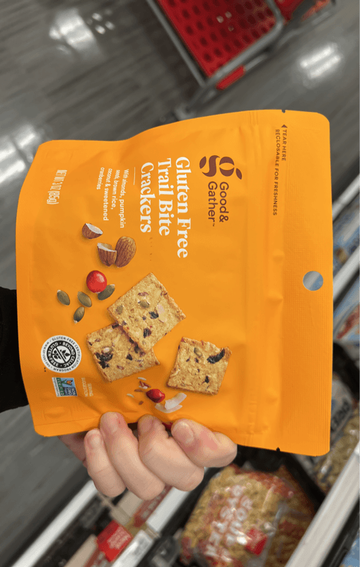Good & Gather Gluten Free Trail Bite Crackers