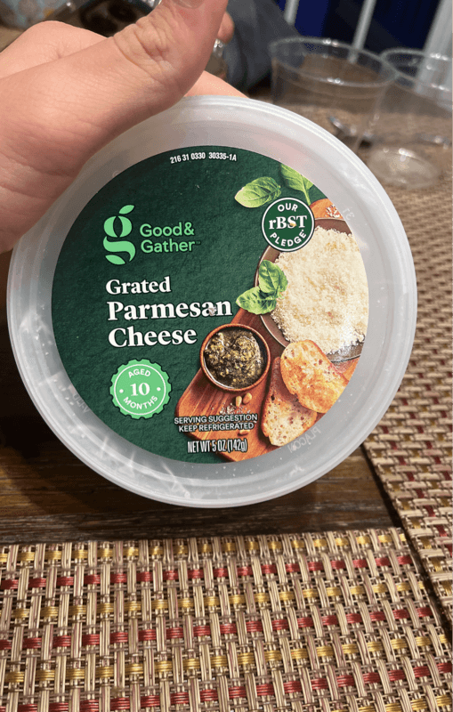 Good & Gather Grated Parmesan Cheese
