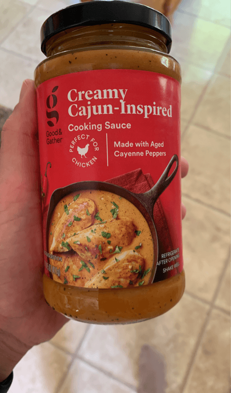 Good & Gather Creamy Cajun-Inspired Cooking Sauce