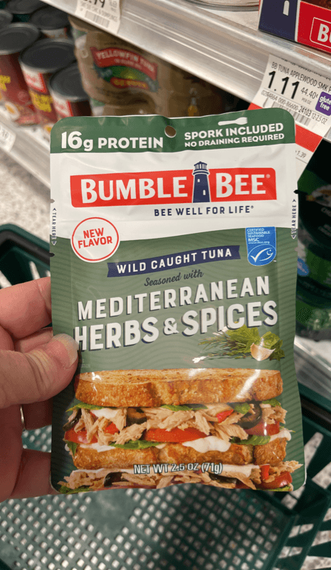 Bumble Bee Wild Caught Tuna Seasoned With Mediterranean Herbs & Spices