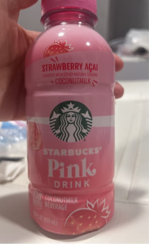 Starbucks Strawberry Acai Pink Drink