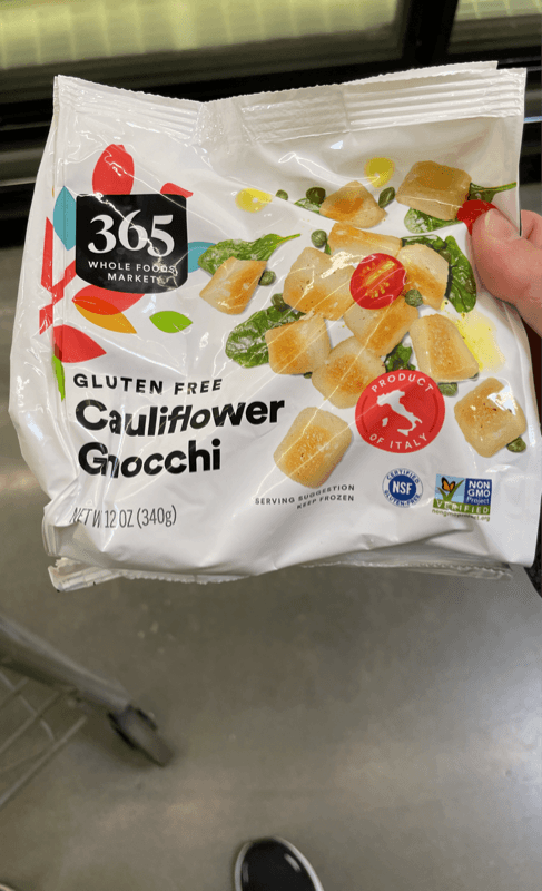 365 Whole Foods Market Gluten Free Cauliflower Gnocchi