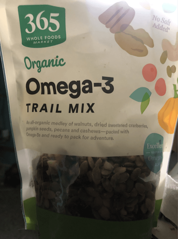 365 Whole Foods Market Organic Omega-3 Trail Mix