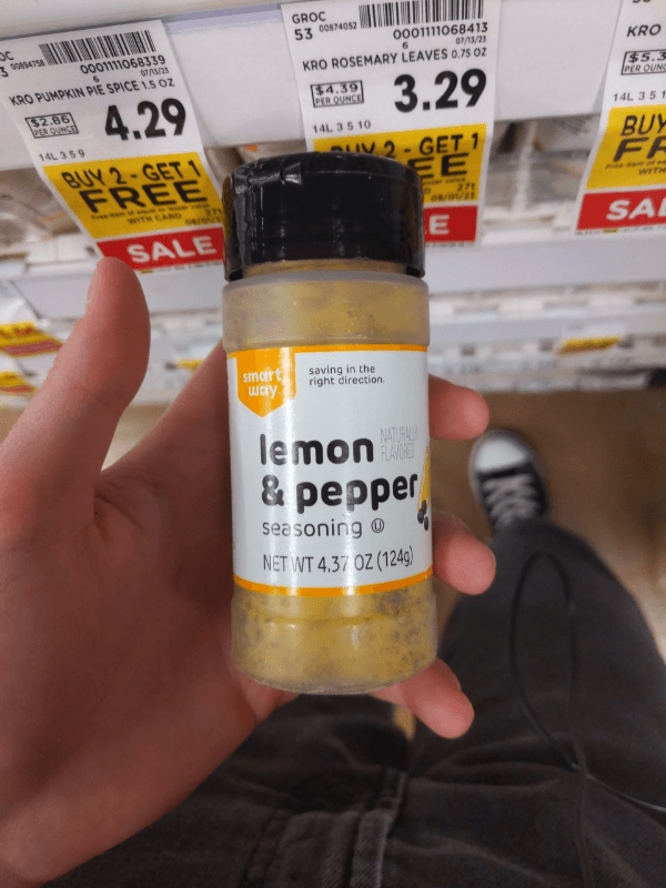 Smart Way Lemon & Pepper Seasoning