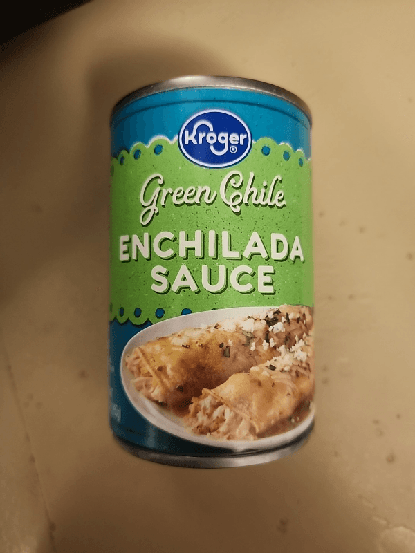 Kroger Green Chile Enchilada Sauce