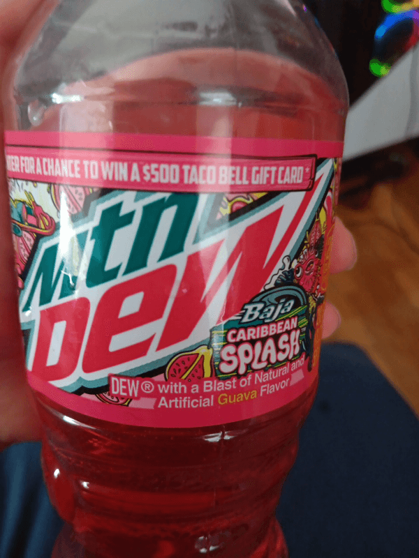 Mountain Dew Baja Caribbean Splash