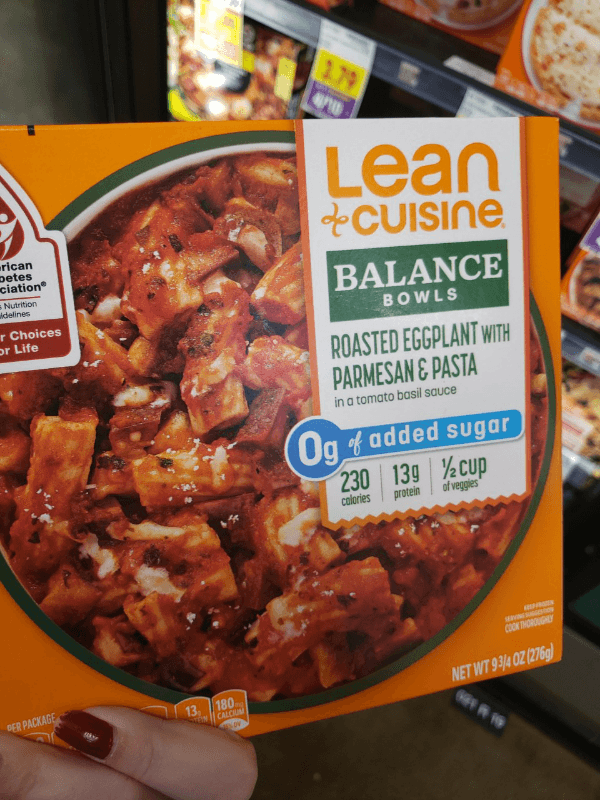 Lean & Cuisine Balance Bowls Roasted Eggplant With Parmesan & Pasta