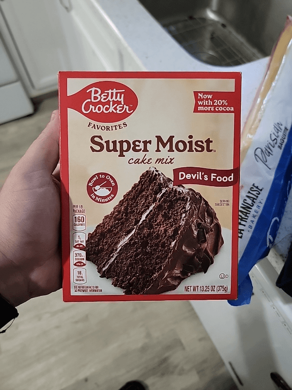 Betty Crocker Devil'S Food Super Moist Cake Mix
