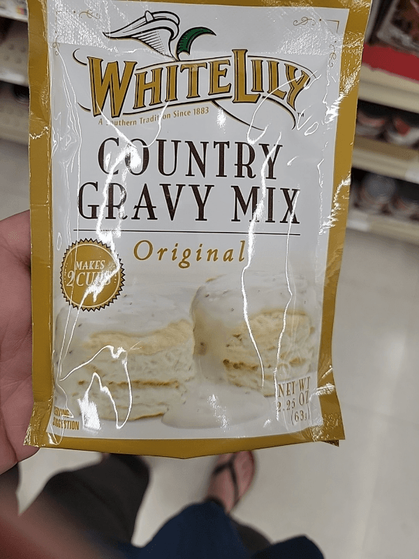 White Lily Country Gravy Mix Original