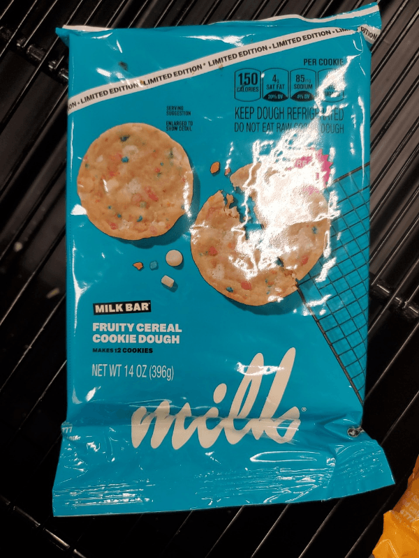 Milk Bar Fruity Cereal Cookie Dough