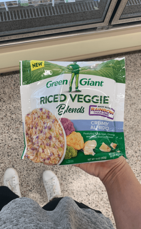 Green Giant Riced Veggie Blends Creamy Alfredo