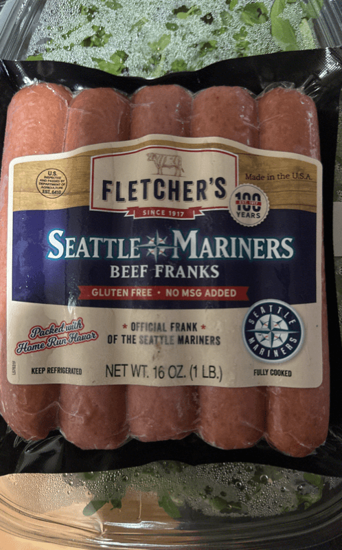 Fletcher'S Seattle Mariners Beef Franks