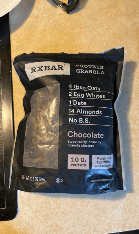 Rxbar Chocolate Protein Granola