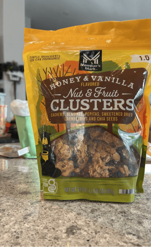 Member'S Mark Honey Vanilla Flavored Nut & Fruit Clusters