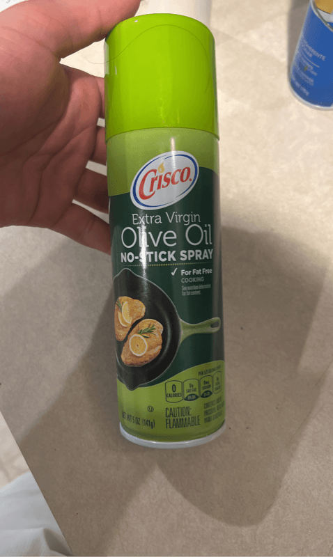Crisco Extra Virgin Olive Oil No-Stick Spray