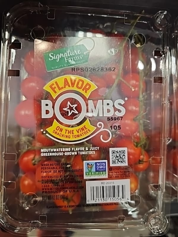 Signature Farms Flavor Bombs Snacking Tomatoes
