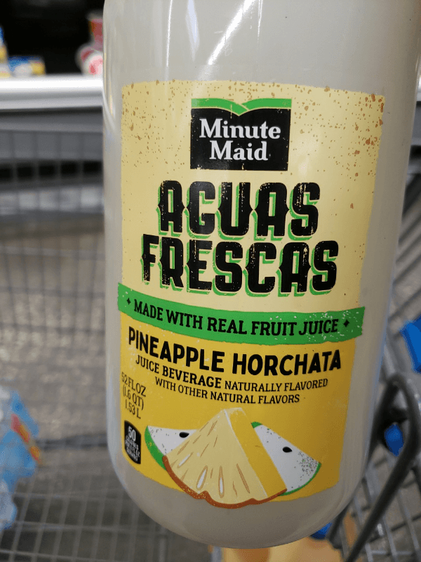 Minute Maid Aguas Frescas Pineapple Horchata