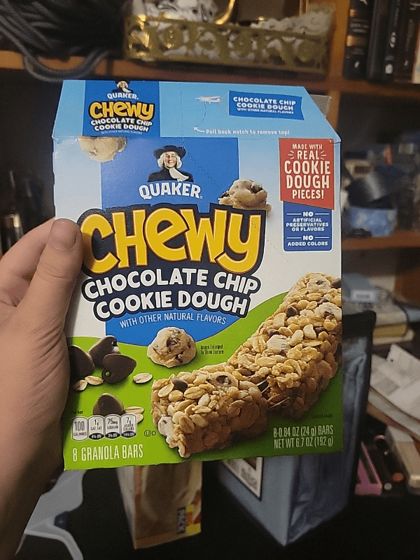 Quaker Chewy Chocolate Chip Cookie Dough