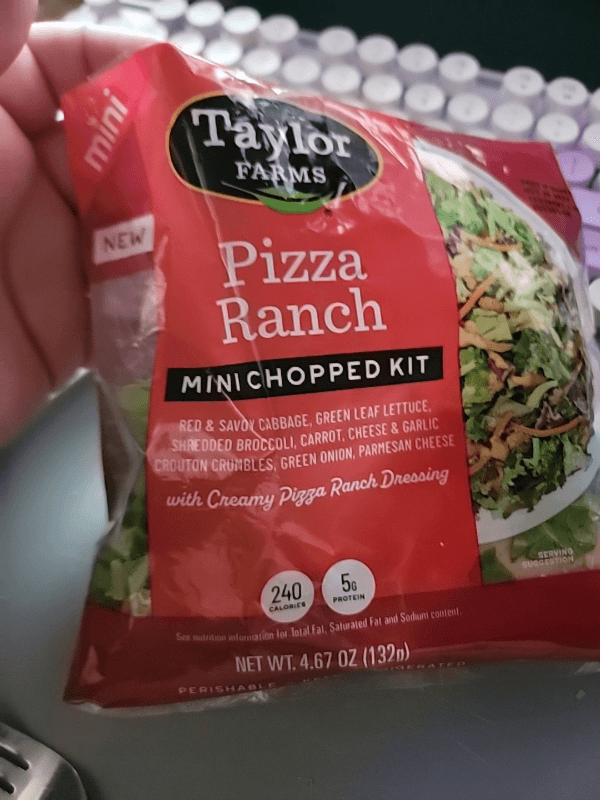 Taylor Farms Pizza Ranch Mini Chopped Kit