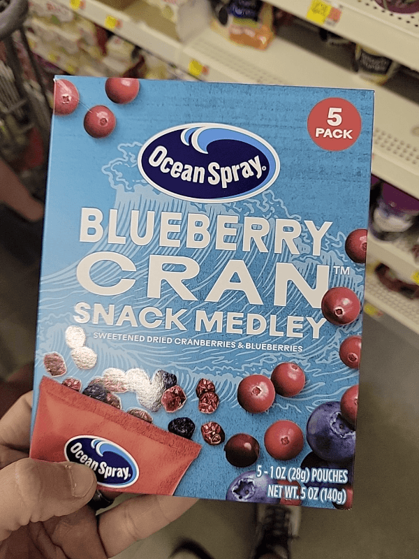 Ocean Spray Blueberry Cran Snack Medley
