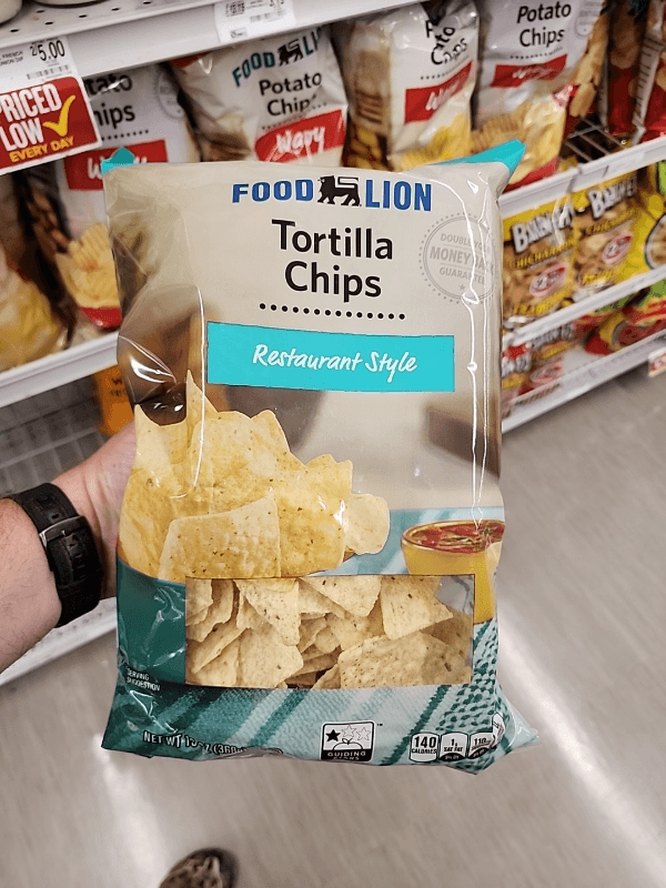 Food Lion Restaurant Style Tortilla Chips