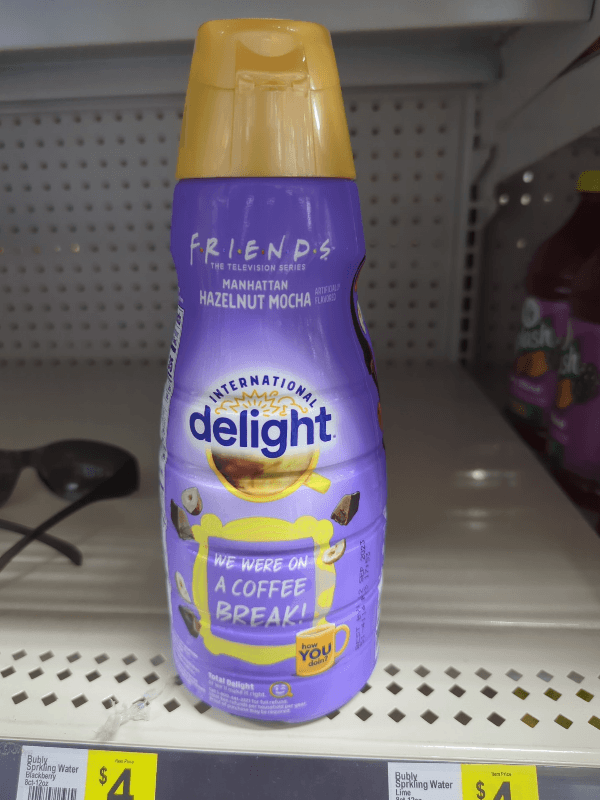 International Delight F.R.I.E.N.D.S. Manhattan Hazelnut Mocha Coffee Creamer