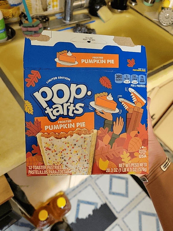 Kellogg'S Frosted Pumpkin Pie Pop-Tarts