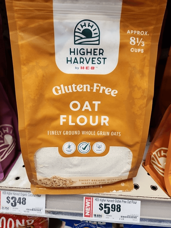 Higher Harvest By H-E-B Gluten-Free Oat Flour