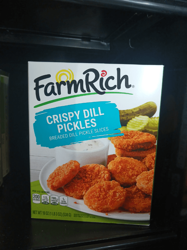 Farmrich Crispy Dill Pickles Breaded Dill Pickle