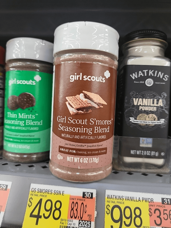 Girl Scouts S'Mores Seasoning Blend
