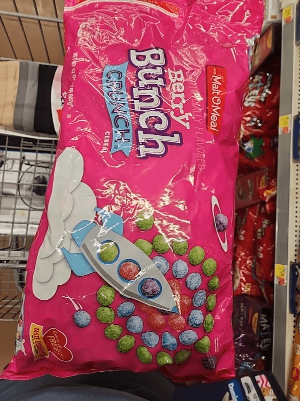 Malt-O-Meal Berry Bunch Crunch Cereal