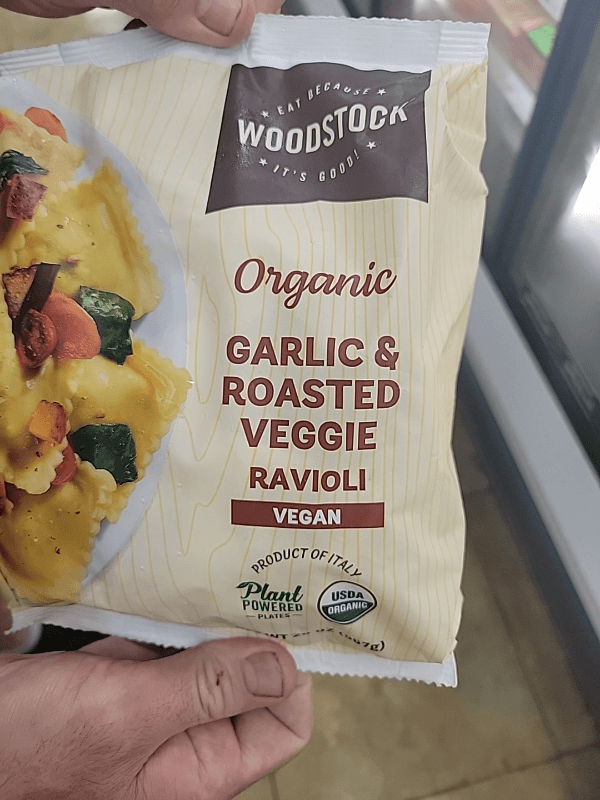 Woodstock Organic Garlic & Roasted Veggie Ravioli