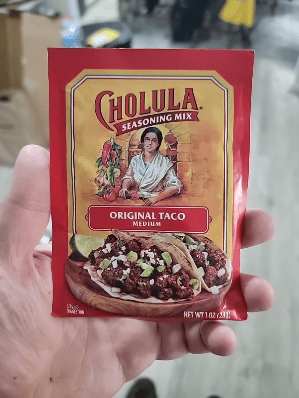 Cholula Original Taco Medium Seasoning Mix