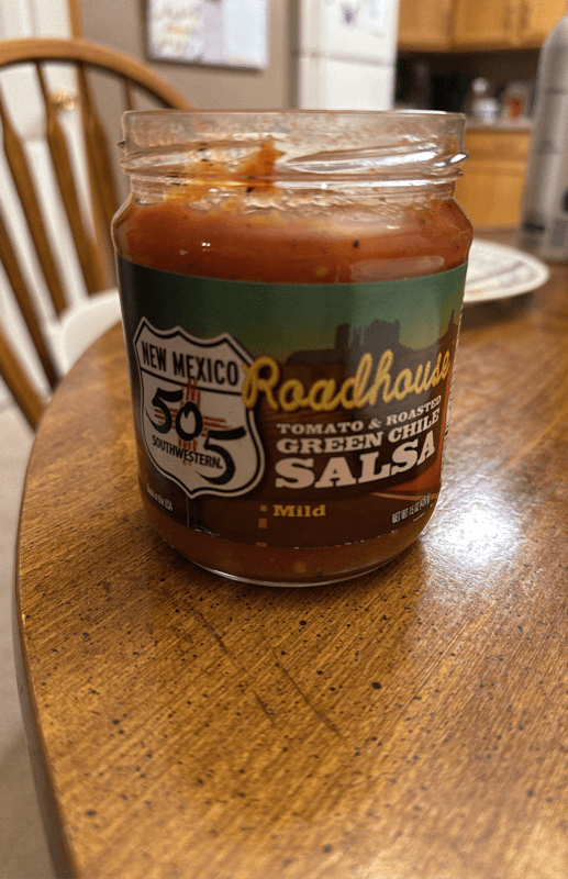 New Mexico 505 Southwestern Roadhouse Tomato & Roasted Green Chile Salsa Mild