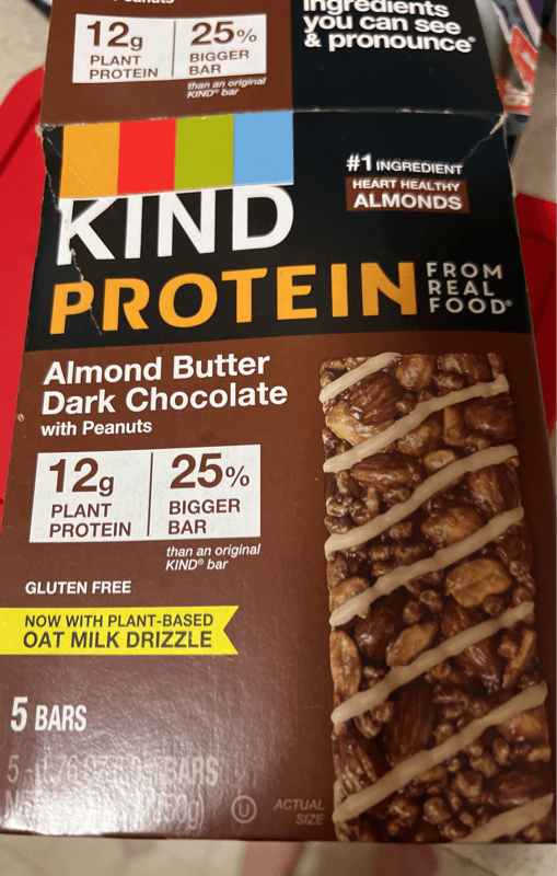 Kind Protein Almond Butter Dark Chocolate With Peanuts