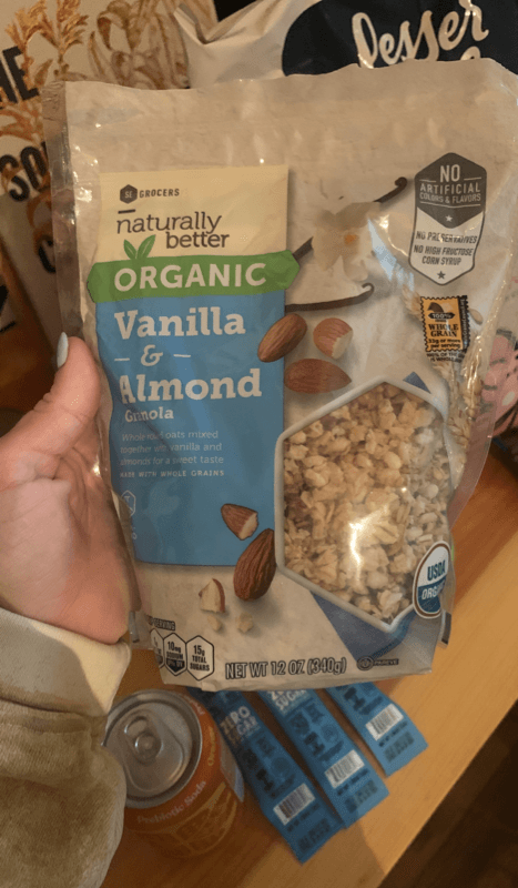 Se Grocers Organic Vanilla & Almond Granola