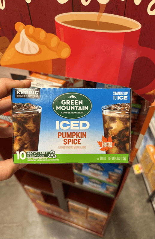 Keurig Green Mountain Coffee Roasters Iced Pumpkin Spice